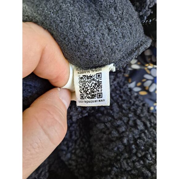 Vera Bradley Women's Outlet Teddy Fleece 1/2 Zipper Pullover Sweater Size XL - Picture 6 of 8